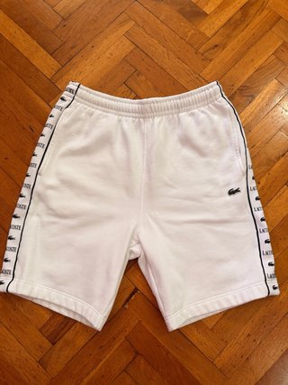 Bermuda Lacoste Blanca