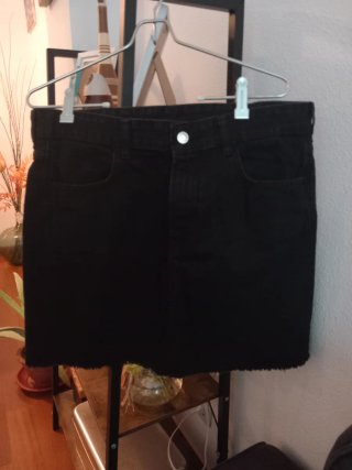 Falda vaquera H&M negra