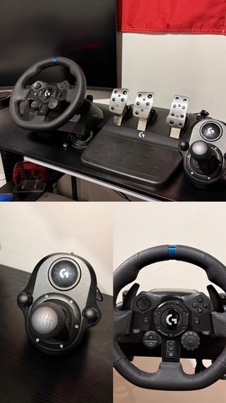 Volante Logitech G923 con Pedales y Cambio ps5