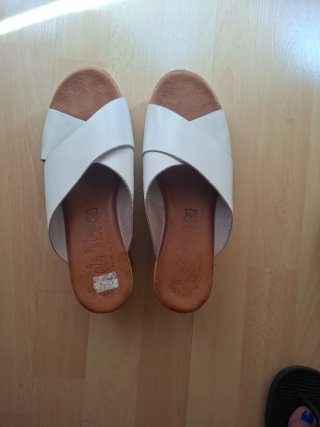 Sandalias Lola Rico Blancas