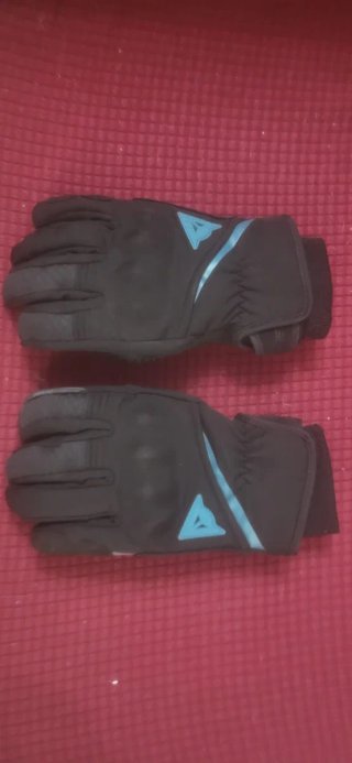 Guantes Dainese Negro/Azul Sin Usar talla S