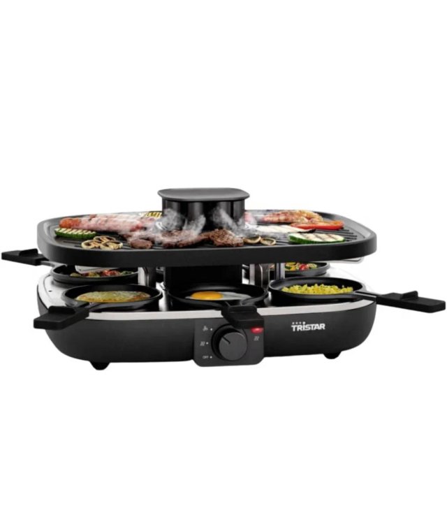 Raclette Tristar Clean Air, 6 Personas, RA-2760