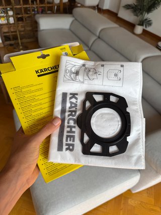 Kärcher Original Bolsas Filtro Fieltro KFI 35 x 3