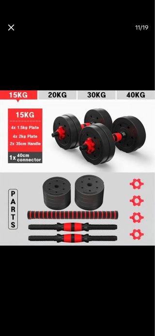 Set de Pesas Ajustables 15kg