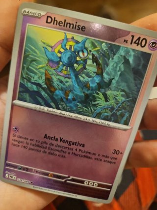 Carta Pokémon Dhelmise 039/084