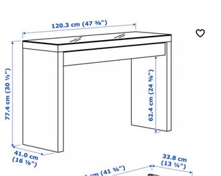 Tocador IKEA MALM Blanco