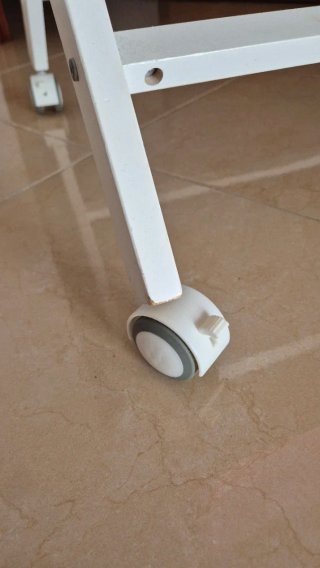 Minicuna con Estructura Blanca