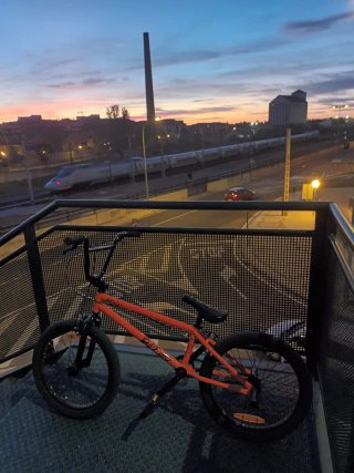 Bicicleta BMX Naranja