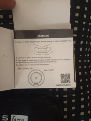 Baliza de Emergencia V16 SOS Traffic