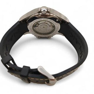 RELOJ AUTOMATICO HAMILTON  KAHKI NAVY GMT H776551 + CORREA ACERO + PAEPLES + CAJA