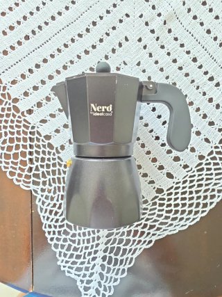 Cafetera Italiana Nero by Idealcasa