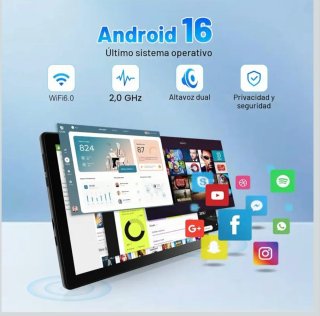Tablet 10 Android 16 Octa Core 36GB+256GB