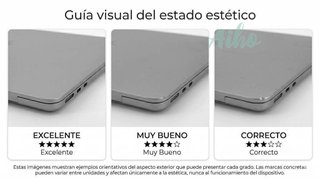 MacBook Air 13" M1 (2020) 8 CPU/7 GPU núcleos - SSD 256Gb - RAM 8Gb - Gris Espacial