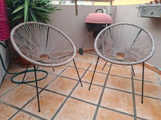 Set de 2 Sillones de Jardín Acapulco