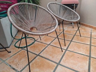 Set de 2 Sillones de Jardín Acapulco