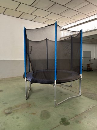 Cama Elástica Infantil con Red de Seguridad