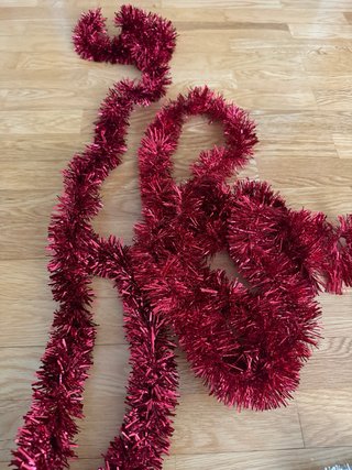 Set de 10 Espumillones de Navidad
