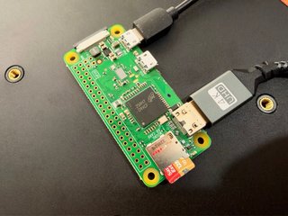 Raspberry Pi Zero W + SD 128GB + Monitor 10.5