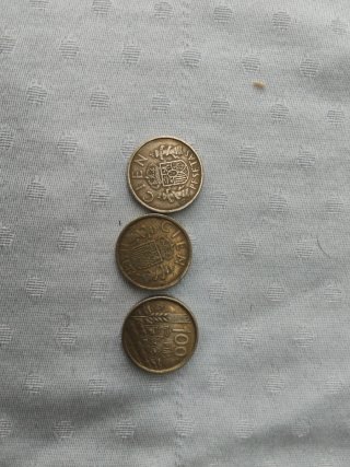 Pack de 214 Monedas Antiguas (Pesetas)