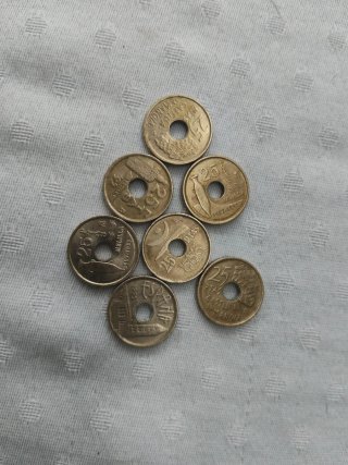 Pack de 214 Monedas Antiguas (Pesetas)