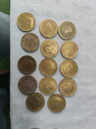 Pack de 214 Monedas Antiguas (Pesetas)
