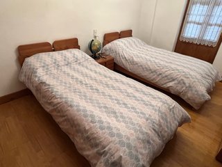 Dormitorio juvenil madera 2 camas