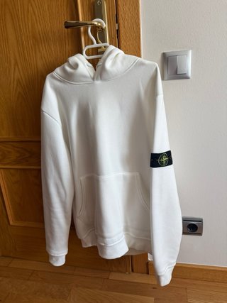 Sudadera Stone Island Blanca