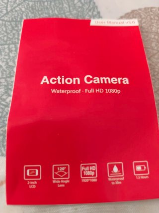 Cámara de Acción HD 1080p con Accesorios