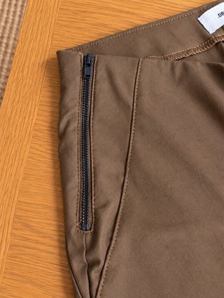 Pantalón Object Marrón Recto