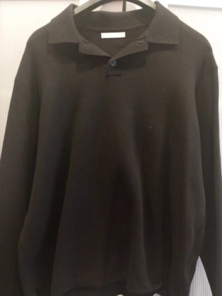 Jersey ZARA hombre negro manga larga