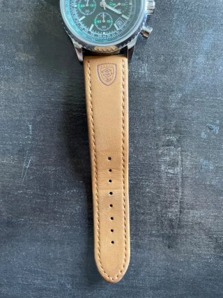 Reloj Poedagar Hombre Cronógrafo Verde