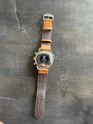 Reloj Poedagar Hombre Cronógrafo Verde