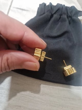Pendientes Loewe Dorados