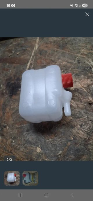 Depósito de sobrante para Kart o Moto