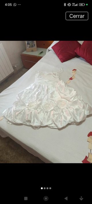 Vestido de Novia Corto Talla 42