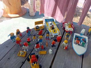 Playmobil Lote Figuras y Vehículos 1970
