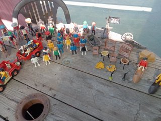 Playmobil Lote Figuras y Vehículos 1970