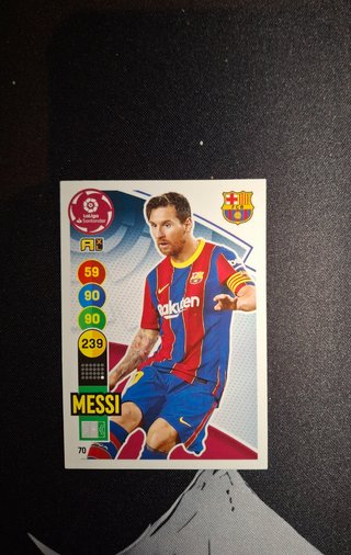 Cromo Lionel Messi Adrenalyn XL