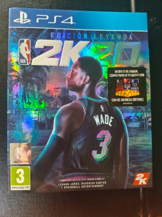 Funda NBA 2K20 Edición Leyenda PS4