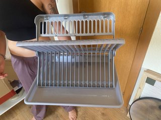 Escurridor de platos plegable