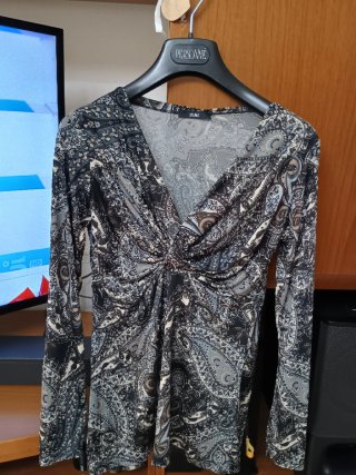 Maglietta Zulki manica lunga fantasia paisley