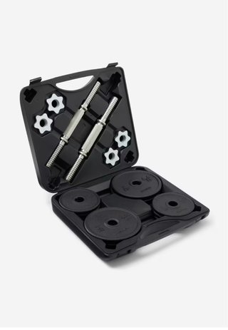 2 SETS de Pesas Ajustables con Discos