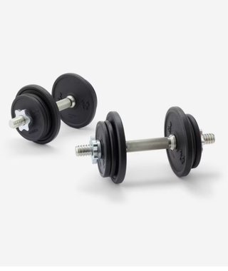 2 SETS de Pesas Ajustables con Discos