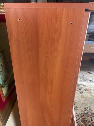 Vitrina de Madera con Puertas de Cristal
