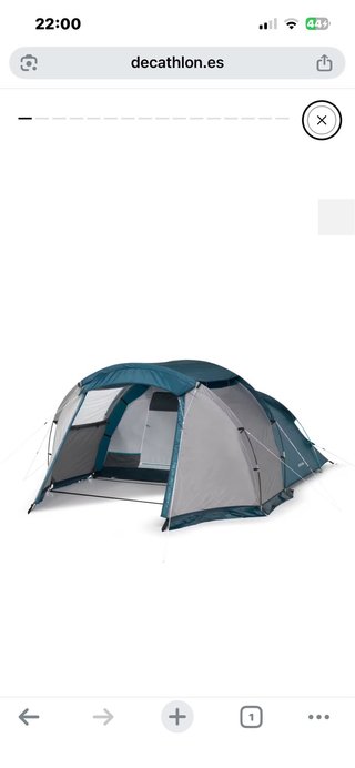 Tienda de Campaña Quechua para 4 Personas.