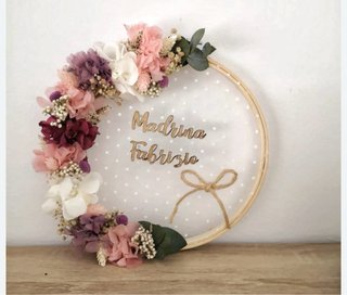 Bastidor porta alianzas bodas