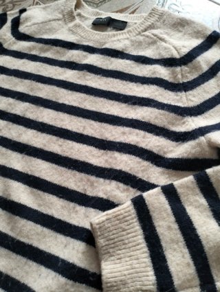 Jersey lana Rayas Zara Marinero Mujer