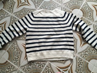 Jersey lana Rayas Zara Marinero Mujer