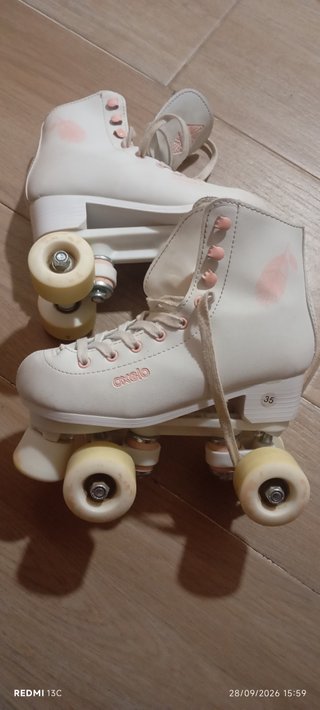 Patines Oxelo 4 ruedas Talla 35