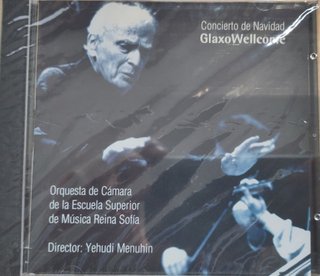 CD Concerto di Natale 1997 Yehudi Menuhin